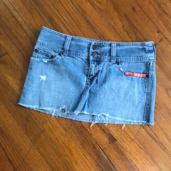 VINTAGE Abercrombie jean skirt (2001/02) - Picture 1 of 5